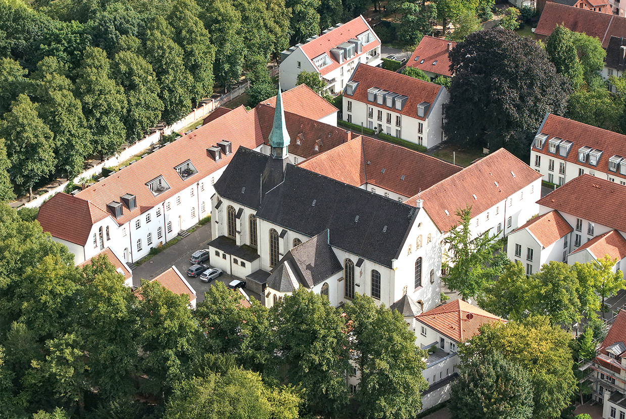 Luftbild Kloster Warendorf